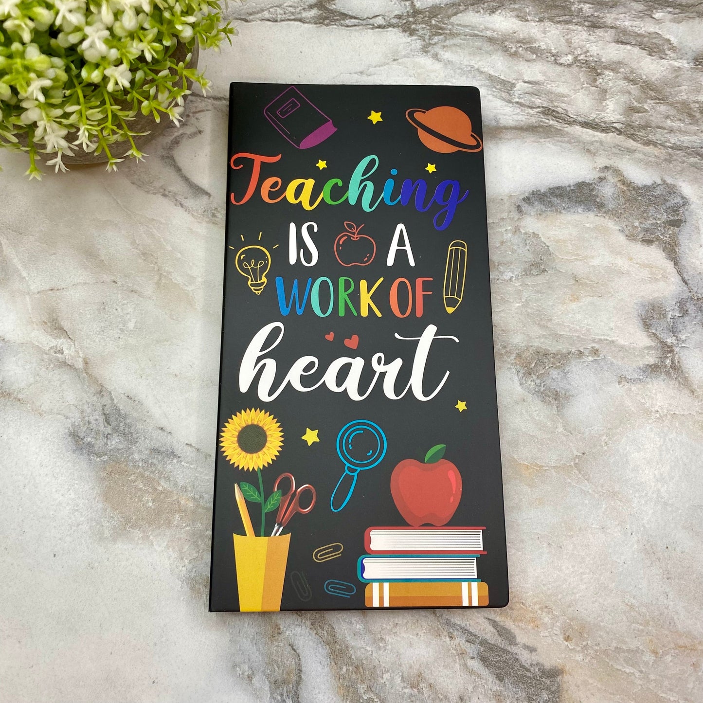 Sticky Note Booklet Set - Teaching Heart (Black Background) - PREORDER 6/21-6/24