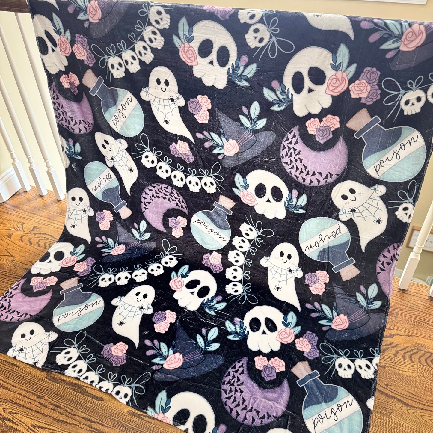 Blanket - Halloween - Poison Ghosts - PREORDER