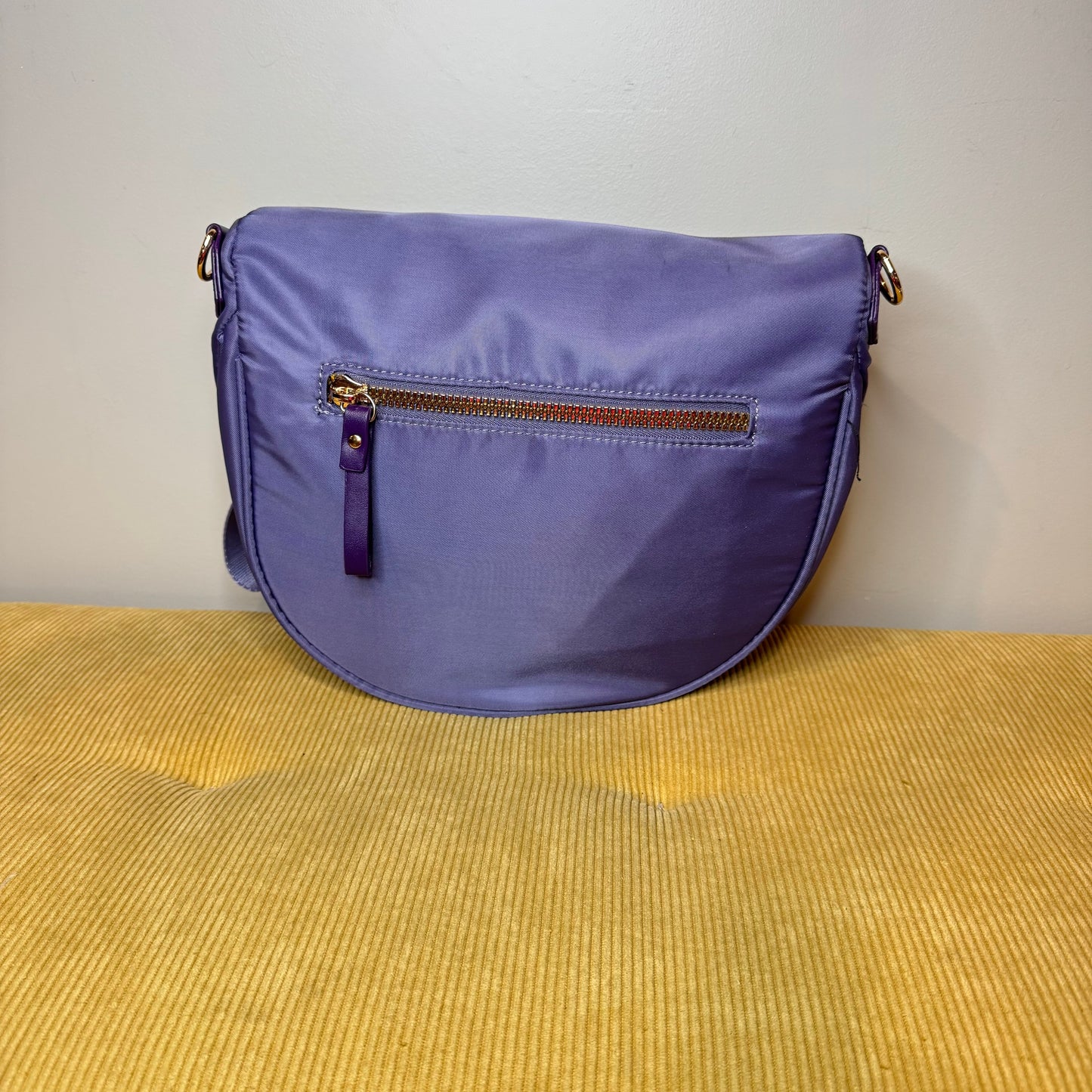 The Roni Nylon Crossbody - Solid Cloud Purple