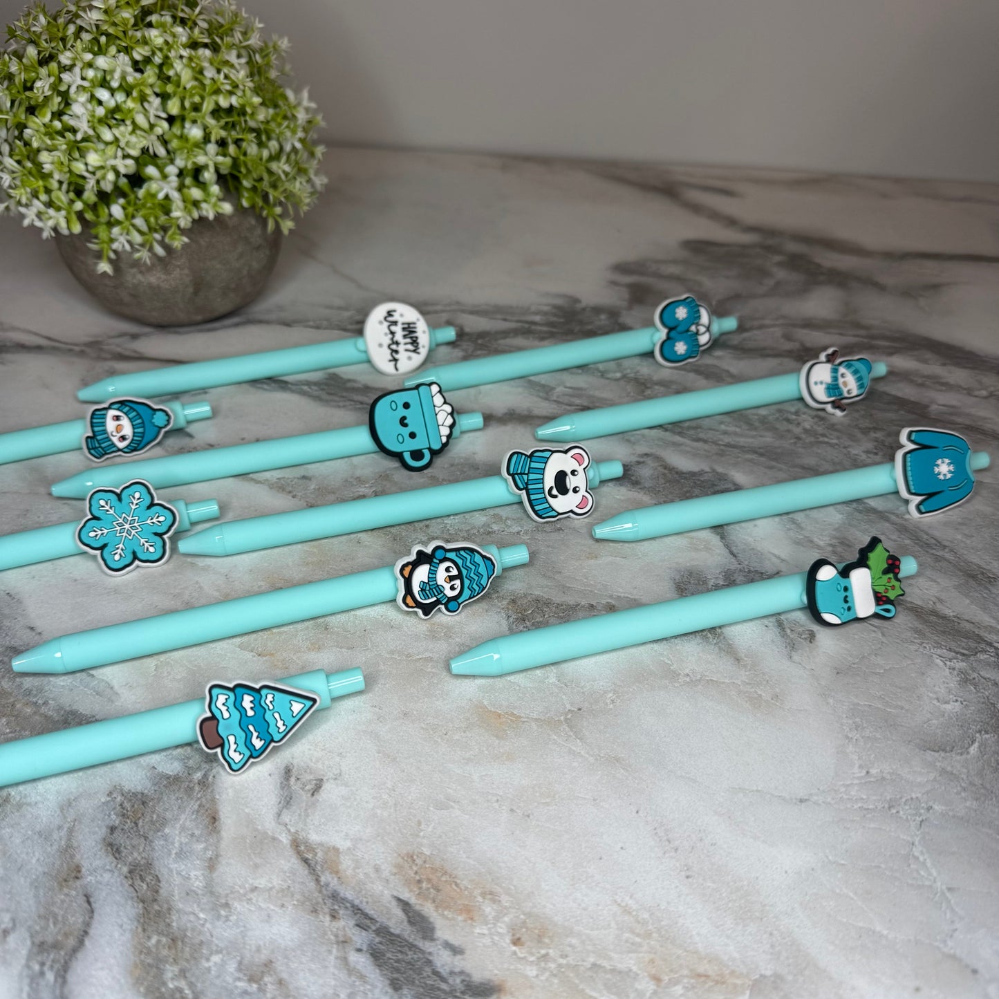 Pen - Christmas Ice Blue Charm