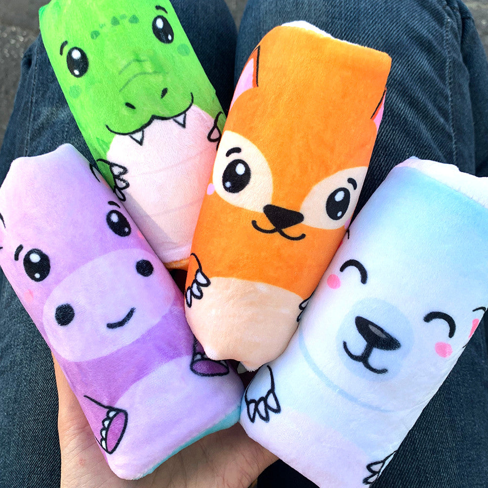 Two Flippin Cute Water Wiggler Toy - Safari