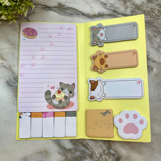 Sticky Note Booklet Set - Meow - PREORDER 6/21-6/24