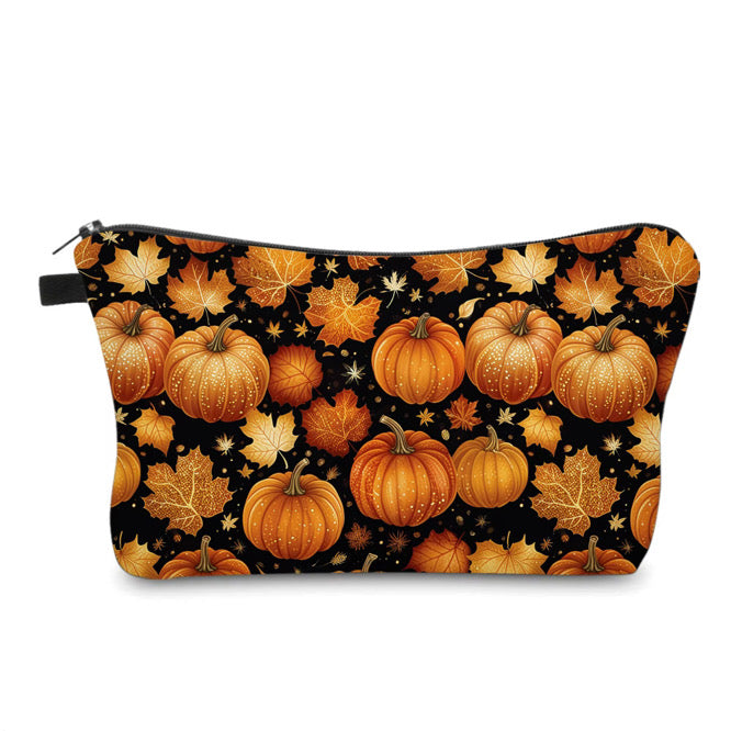 Pouch - Halloween Fall - Pumpkins & Leaves