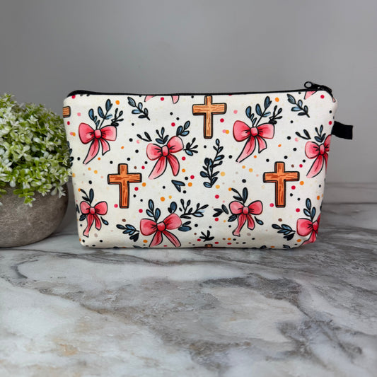 Pouch - Religious - Cross and Bow