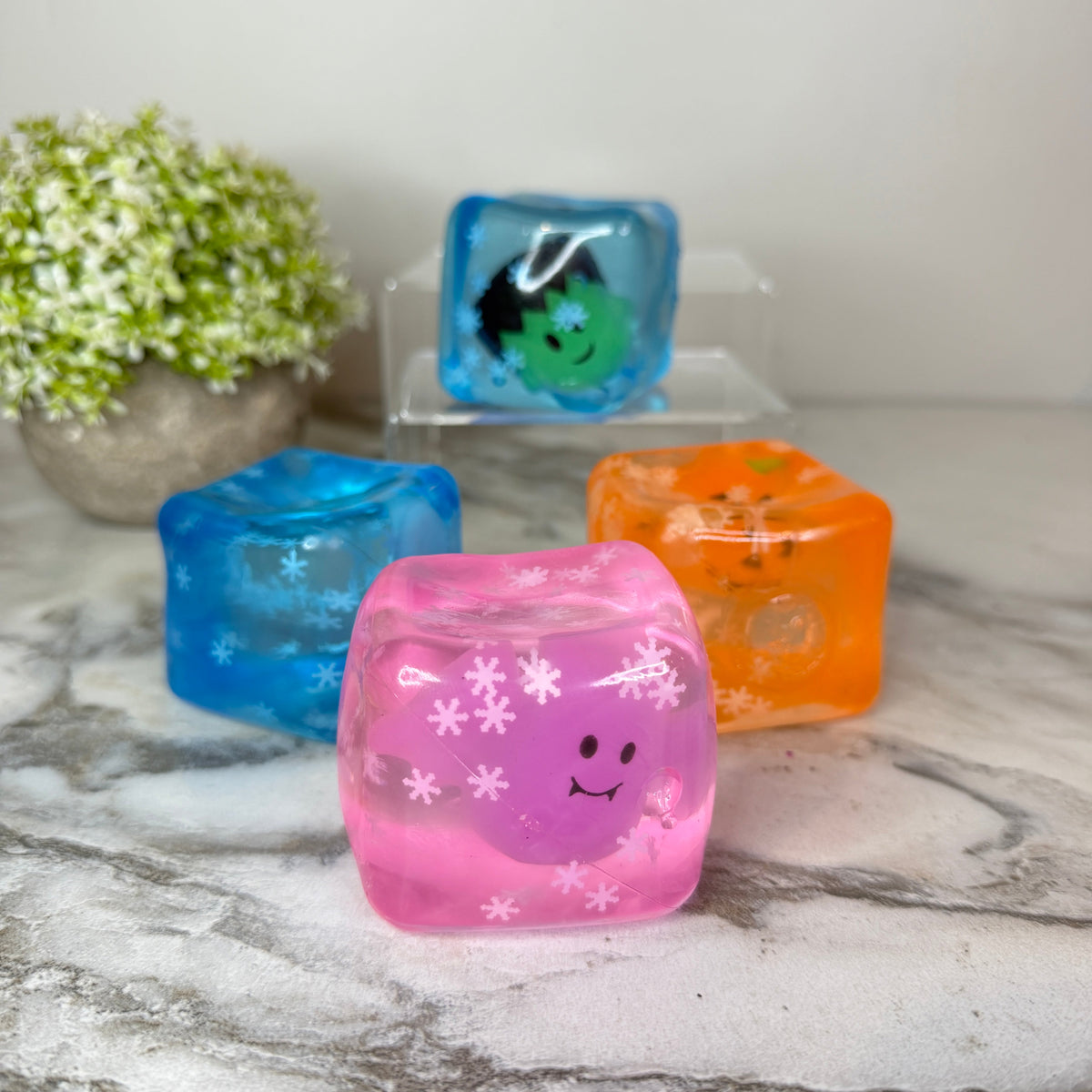 Squishy Toy - Halloween Cube