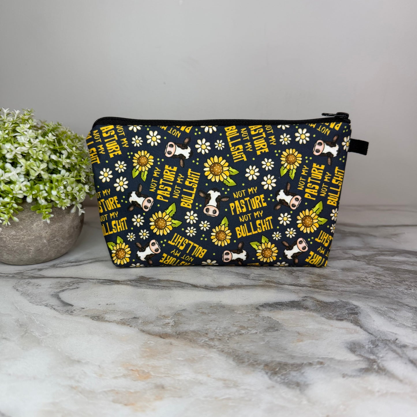 Pouch - Adult, Cow Not My Pasture Bullshit