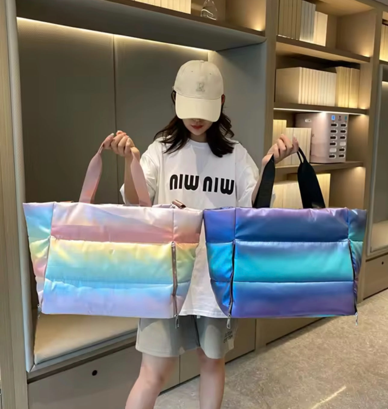 Abby - Puffer Tote