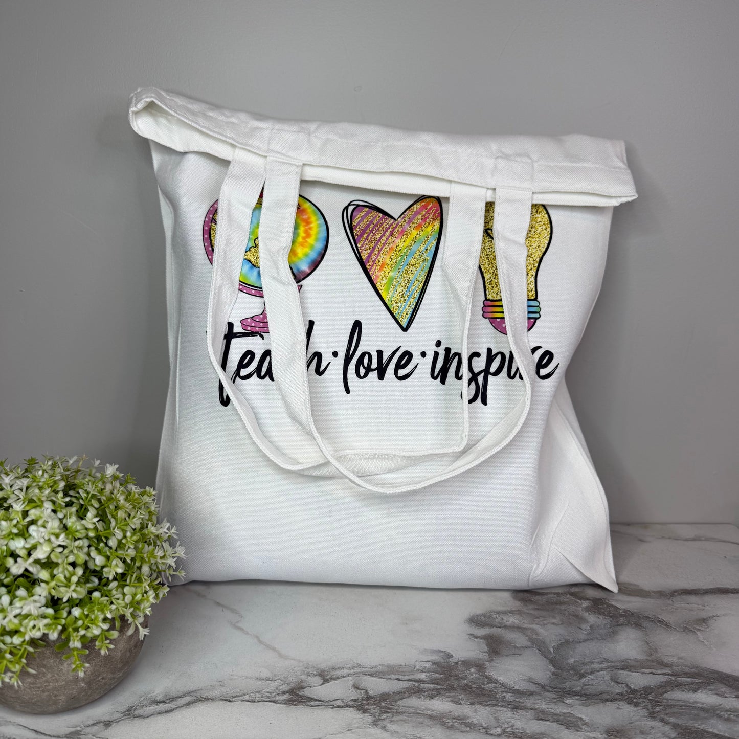 Tote Bag - Teach Love Inspire