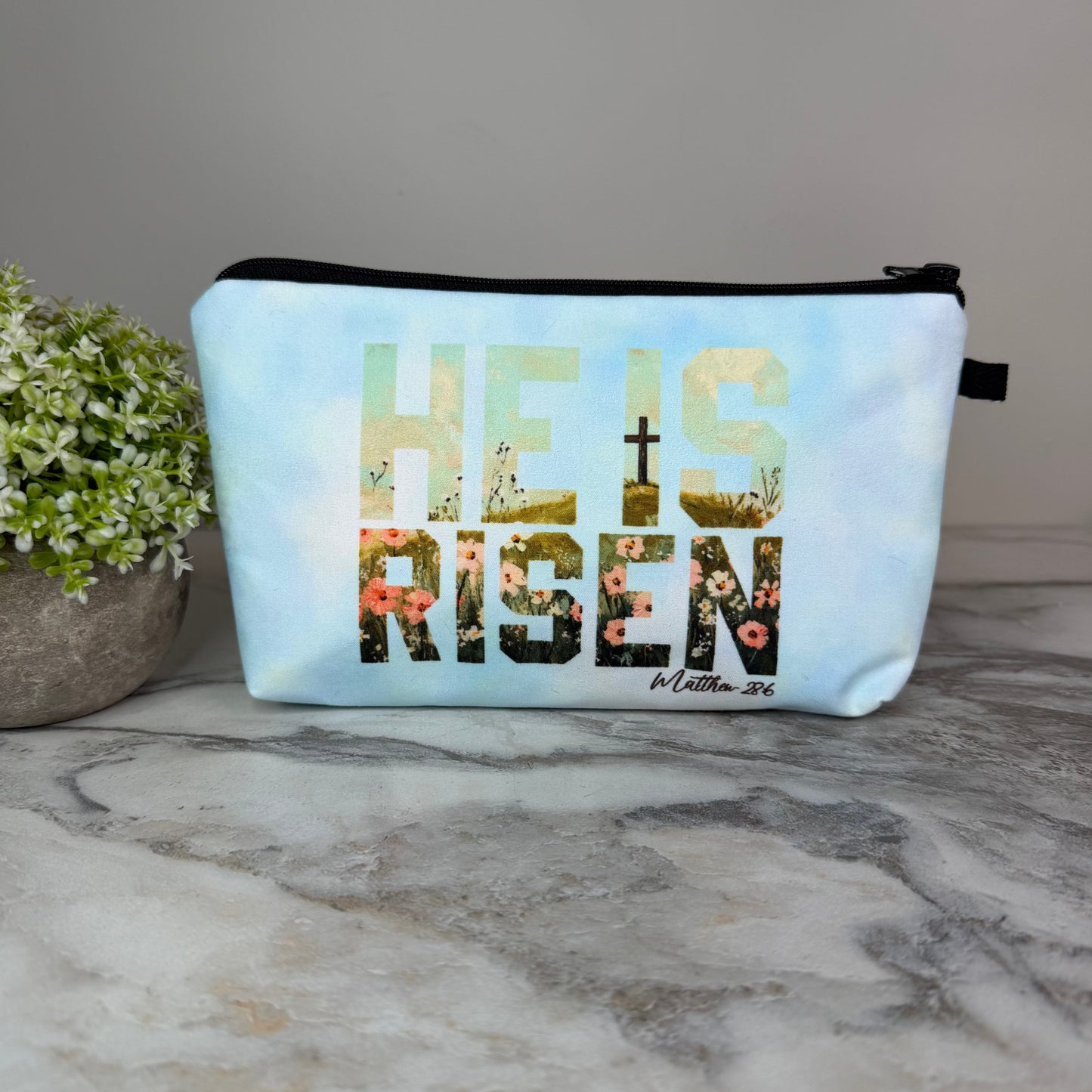 Pouch - Easter Religious - He Is Risen