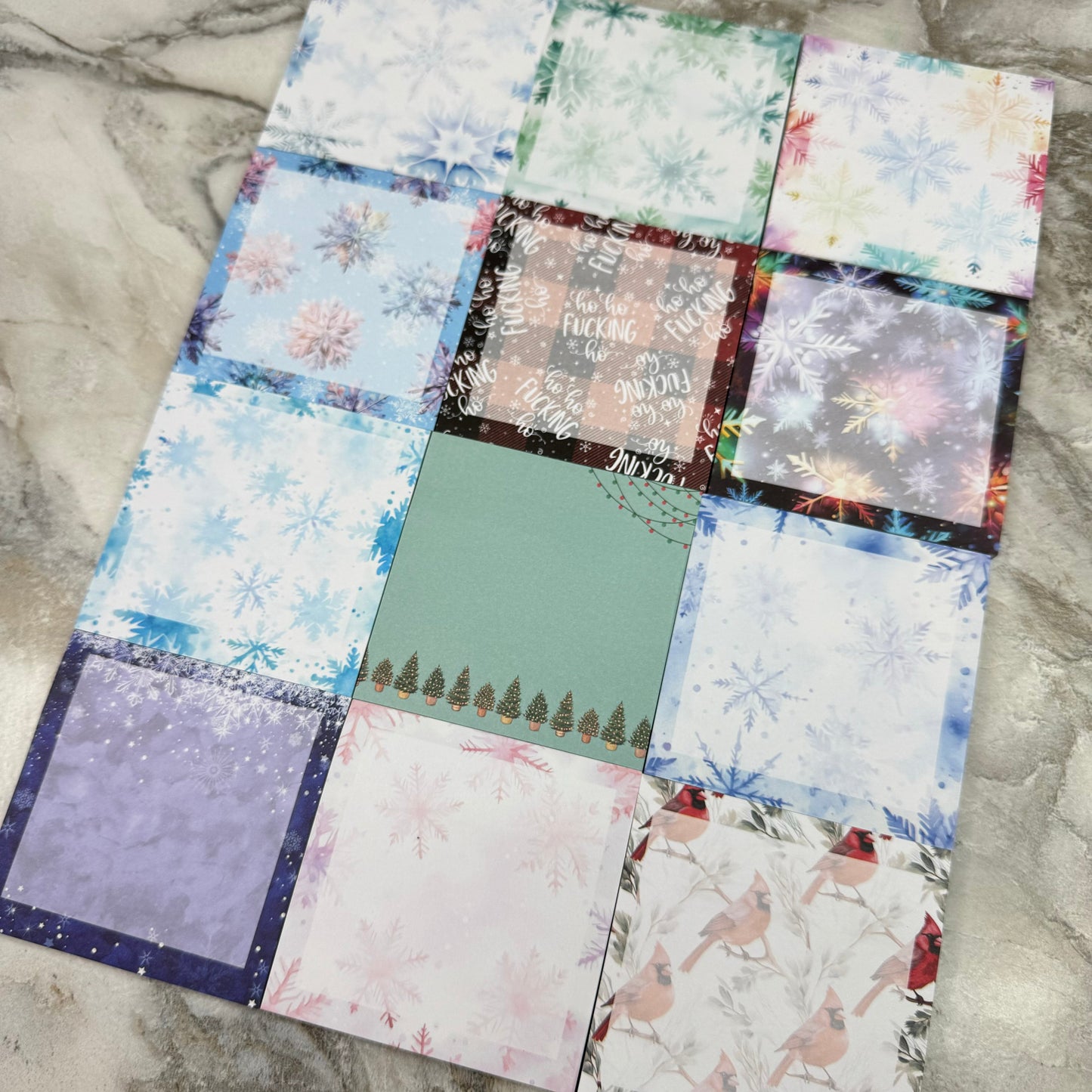 The Sticky Note Collection - Christmas Full Bundled Set 12 Pack