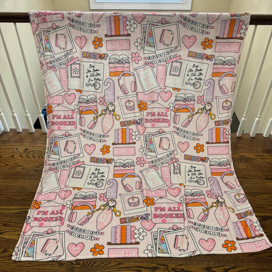 Blanket - Book Bookish Heart