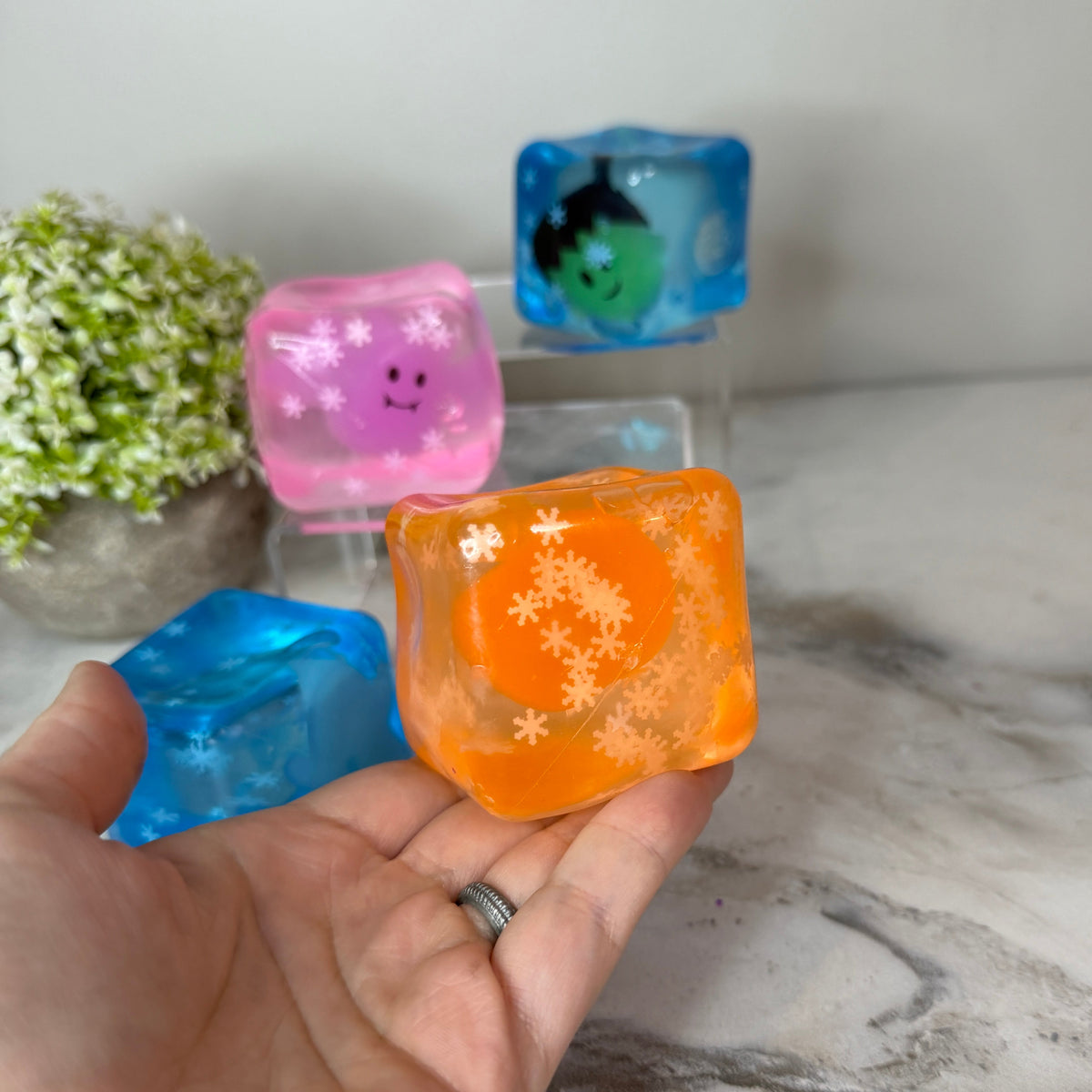 Squishy Toy - Halloween Cube
