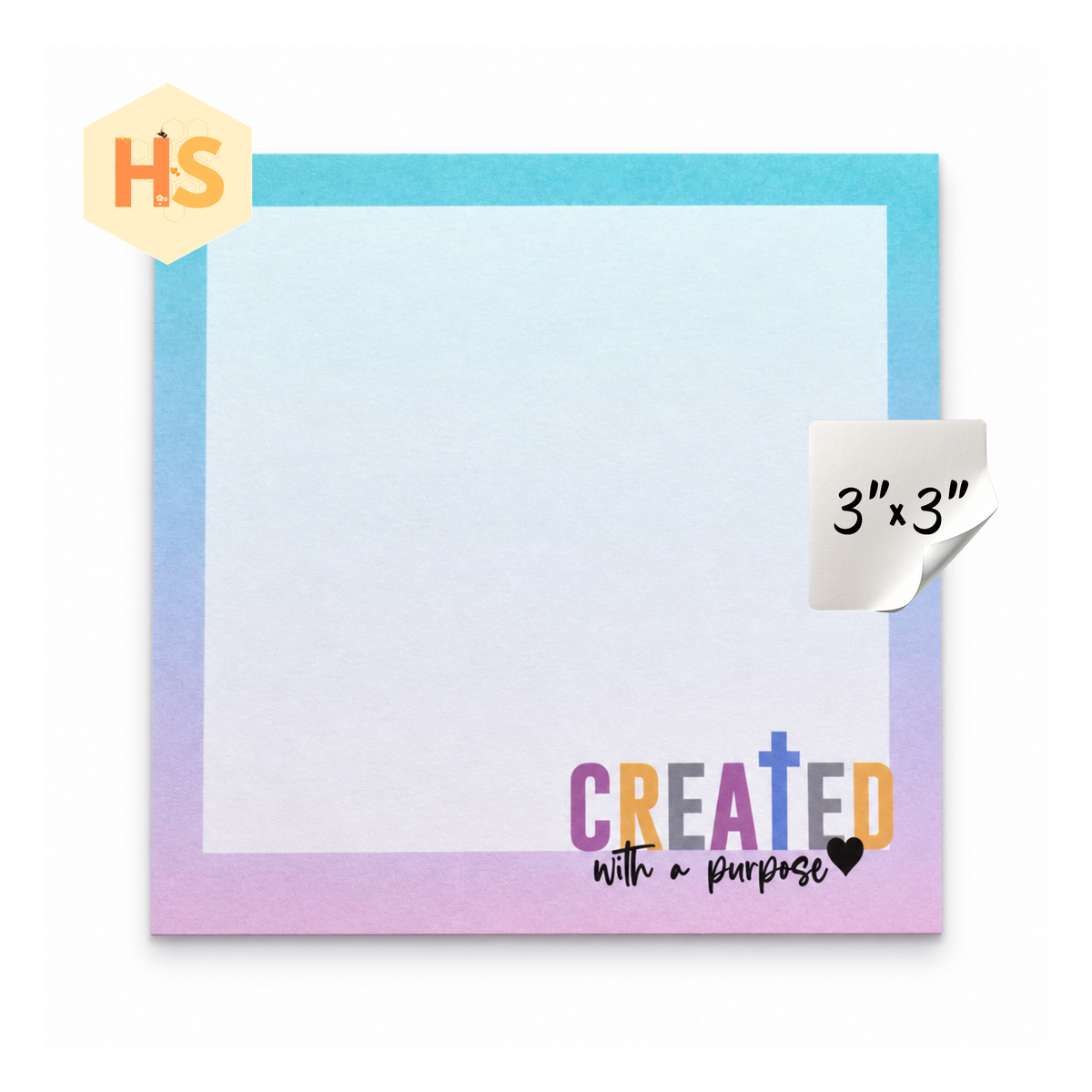 The Sticky Note Collection - Religious - Created with a Purpose
