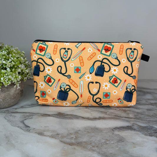 Pouch - Nurse & Doctor on Apricot