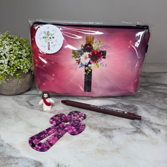 Bundled Set - Religious - Floral Cross