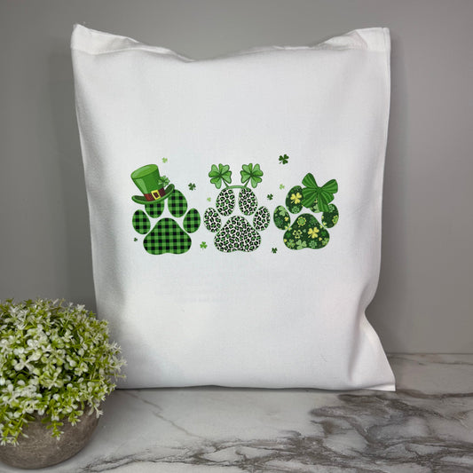 Tote Bag - St. Patrick’s Day - Paw Trio