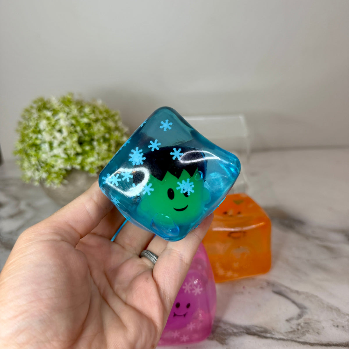 Squishy Toy - Halloween Cube
