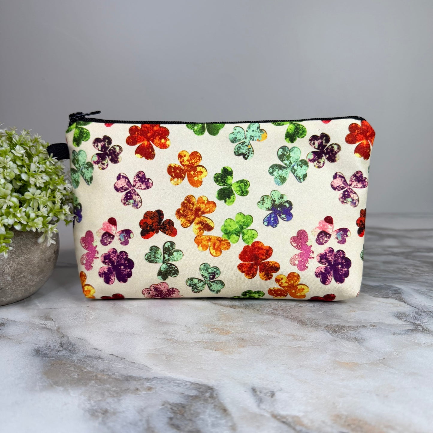 Pouch - St. Patrick’s Day - Rainbow Clovers