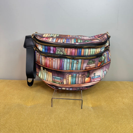 The Roni Nylon Crossbody - Book Shelf