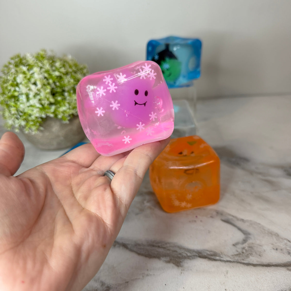 Squishy Toy - Halloween Cube