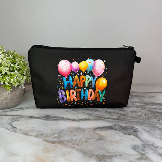 Pouch - Happy Birthday Balloons
