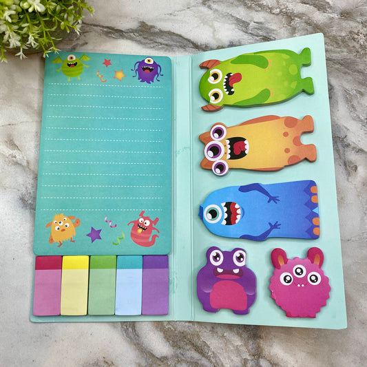 Sticky Note Booklet Set - Monster - PREORDER 6/21-6/24