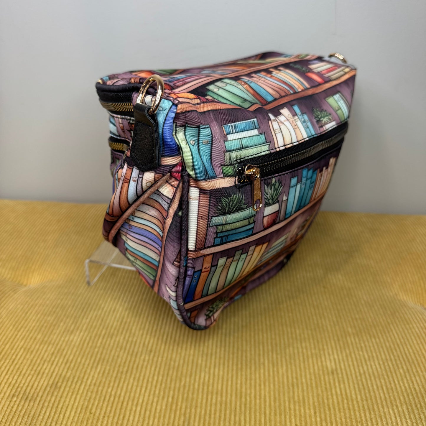 The Roni Nylon Crossbody - Book Shelf