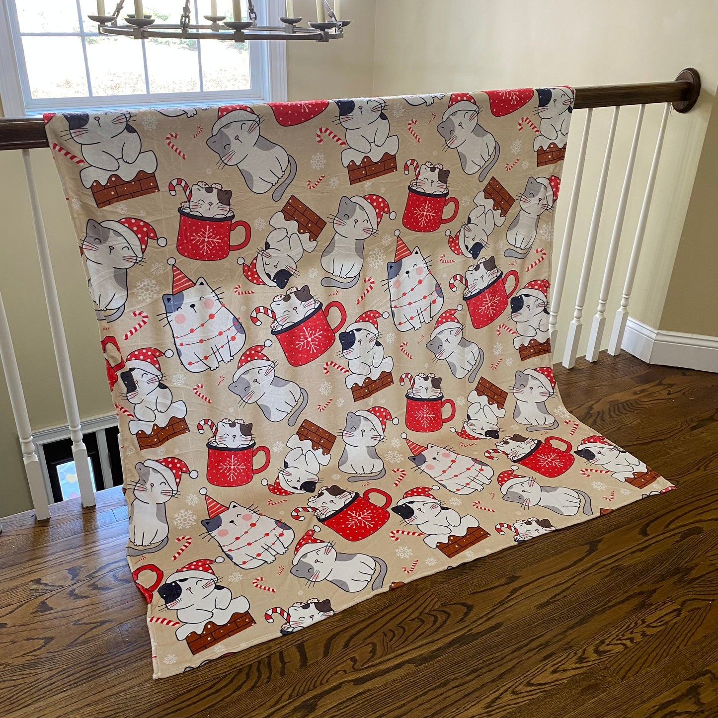 Blanket - Christmas - Cats - PREORDER ENDS 10/10