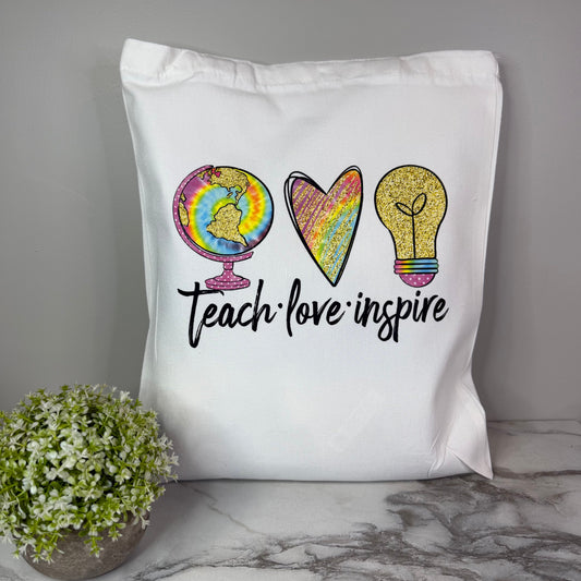 Tote Bag - Teach Love Inspire