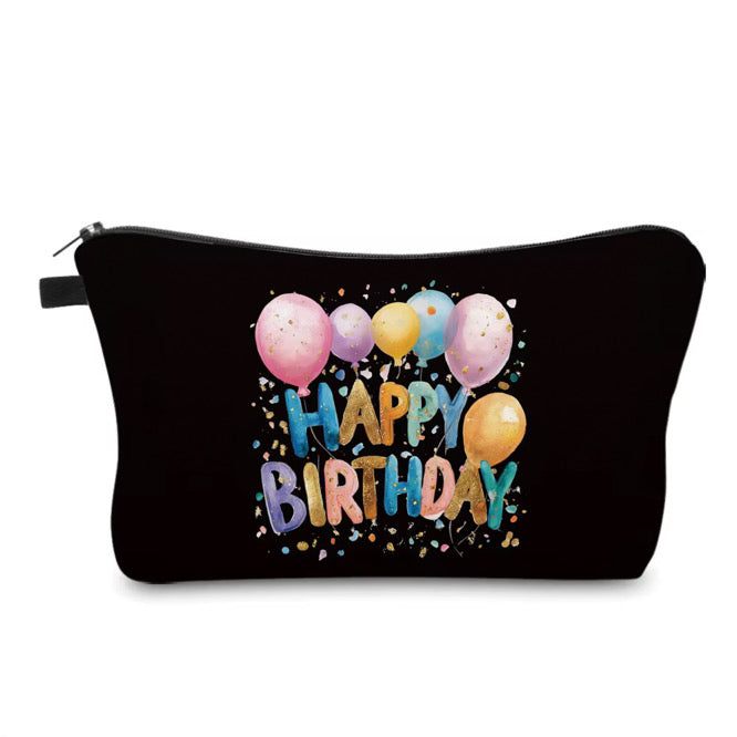 Pouch - Happy Birthday Balloons