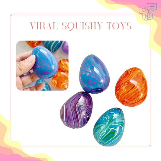 Squishy Toy - Teardrop Marble - PREORDER