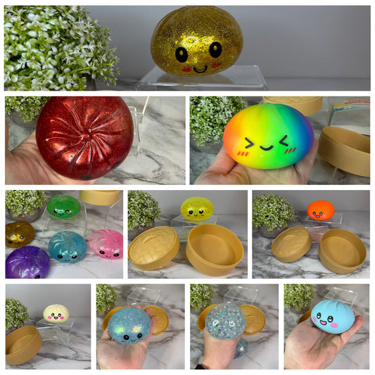 Squishy Toy - Just Give Me ALL the Dumplings - PREORDER