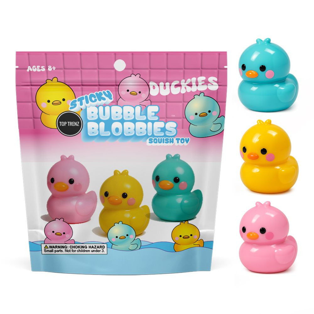 Sticky Bubble Blobbies Toy - Ducks